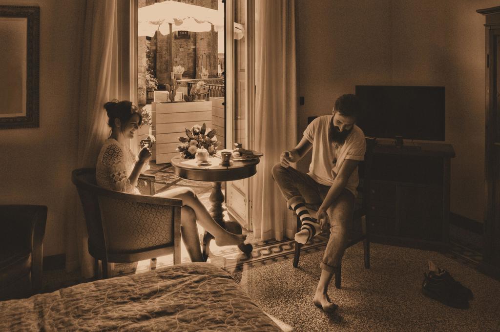 ミネルヴィーノ・ディ・レッチェ Palazzo Scarciglia - Dimora D'Epoca Bed & Breakfast エクステリア 写真